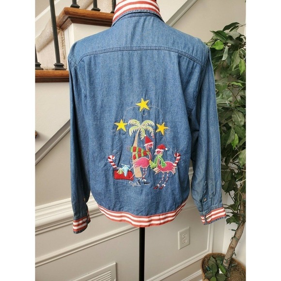 Light House Apparel Blue 100% Cotton Vintage Shirt - Picture 7 of 11